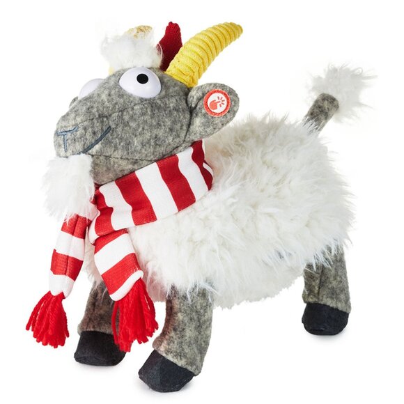 Season's Screaming’s Goat Plush With Sound and Motion Christmas Fainting Goat - Picture 1 of 17